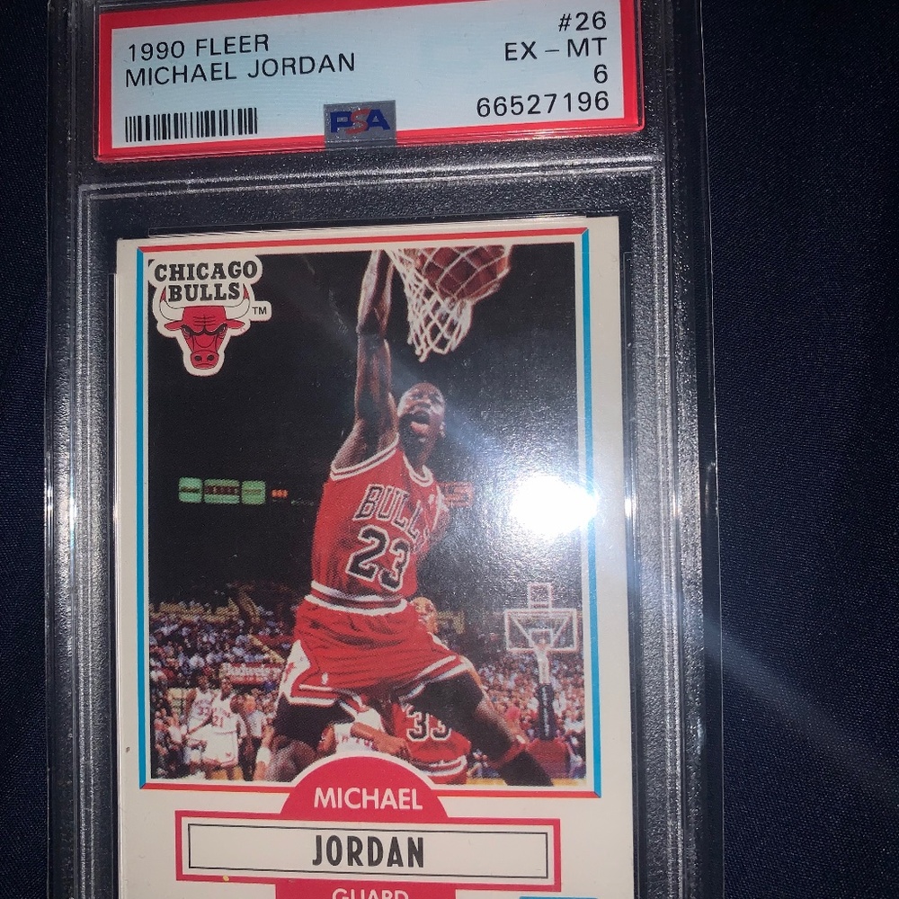 Michael Jordan trading card